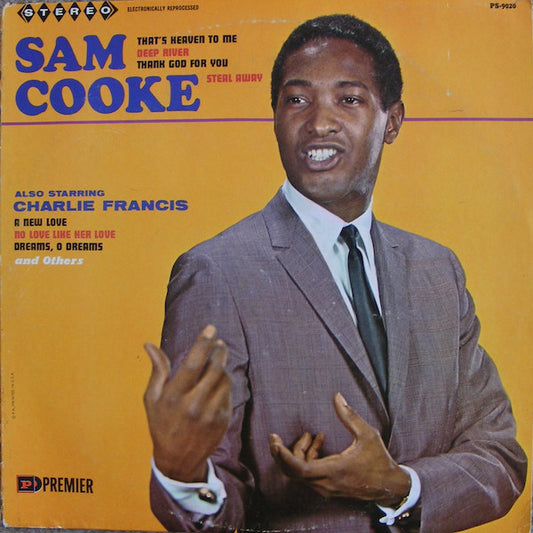 Sam Cooke / Charlie Francis (4) : Sam Cooke - Also Starring Charlie Francis (LP, Comp)