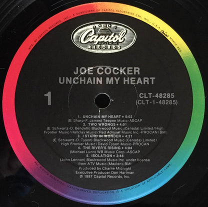Joe Cocker : Unchain My Heart (LP, Album, SRC)