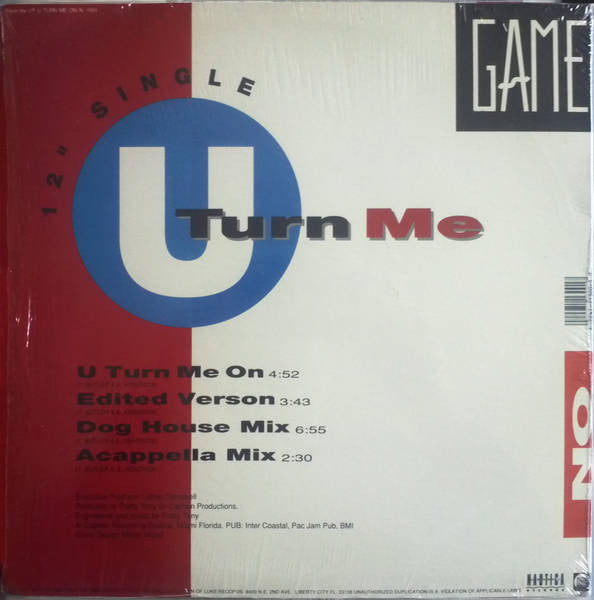 Game (5) : U Turn Me On (12")