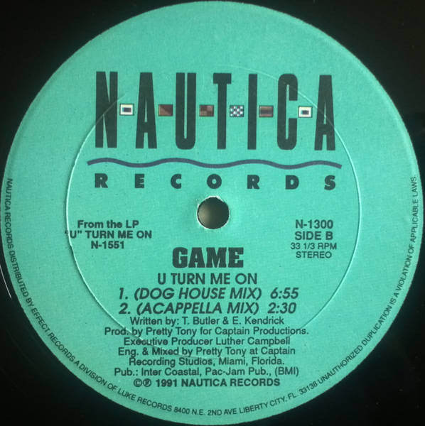 Game (5) : U Turn Me On (12")