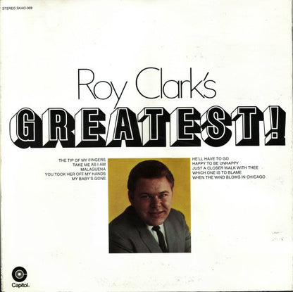 Roy Clark : Roy Clark's Greatest! (LP, Comp, RE, Los)