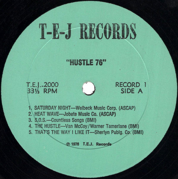 Unknown Artist : Hustle 76 (2xLP)