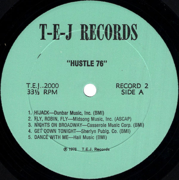 Unknown Artist : Hustle 76 (2xLP)