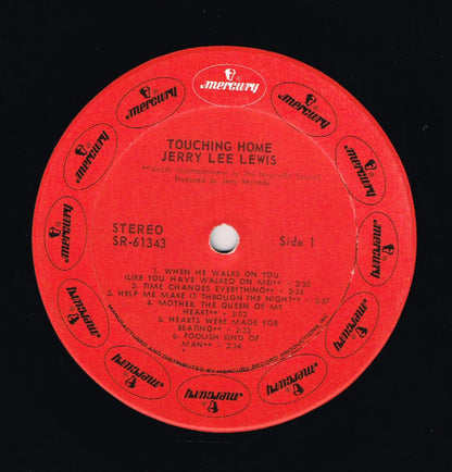 Jerry Lee Lewis : Touching Home (LP, Album)