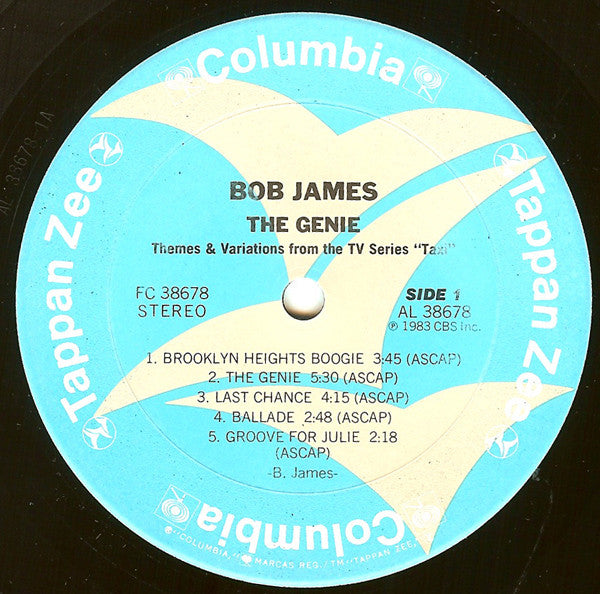 Bob James : The Genie: Themes & Variations From The TV Series "Taxi" (LP, Album, Tap)
