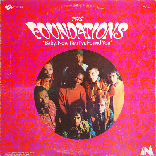 The Foundations : Baby, Now That I've Found You (LP, Album, Glo)