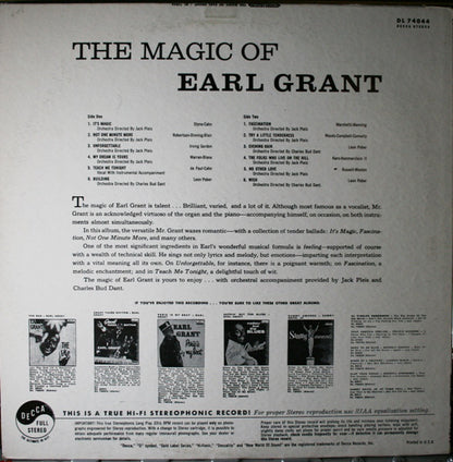 Earl Grant : The Magic Of Earl Grant (LP, Album)