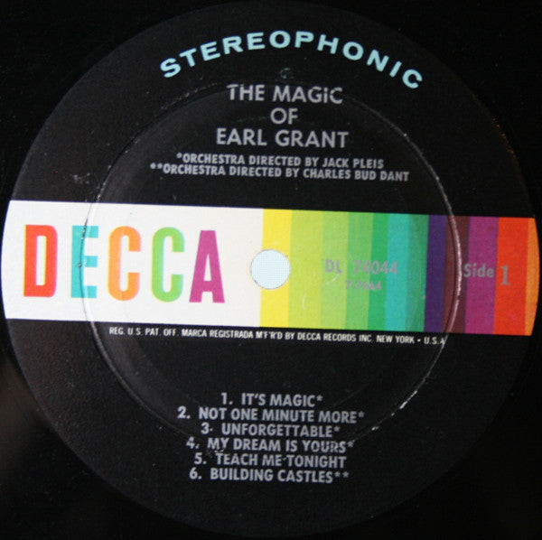 Earl Grant : The Magic Of Earl Grant (LP, Album)