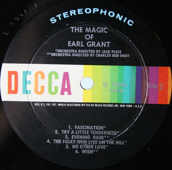 Earl Grant : The Magic Of Earl Grant (LP, Album)