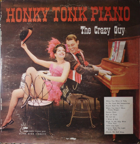 The Crazy Guy : Honky Tonk Piano (LP, Album)