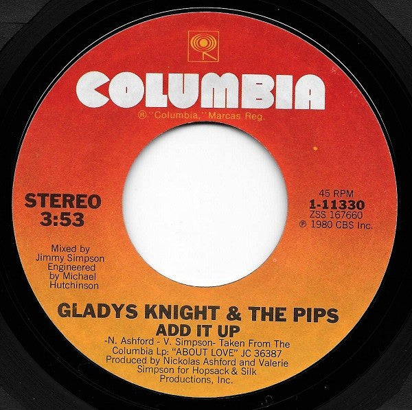 Gladys Knight And The Pips : Taste Of Bitter Love (7")