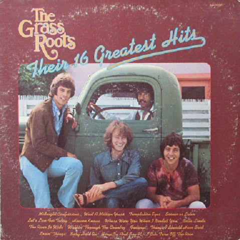 The Grass Roots : Their 16 Greatest Hits (LP, Comp, Tru)