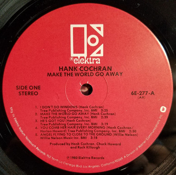 Hank Cochran : Make The World Go Away (LP, Album)