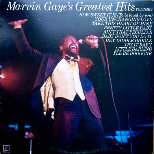 Marvin Gaye : Marvin Gaye's Greatest Hits Volume 2 (LP, Comp)