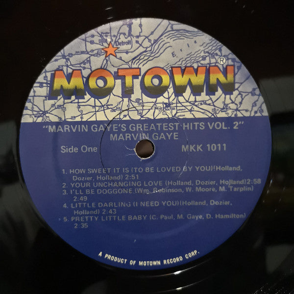 Marvin Gaye : Marvin Gaye's Greatest Hits Volume 2 (LP, Comp)