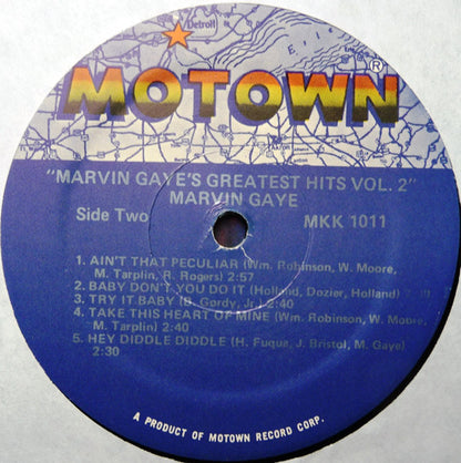 Marvin Gaye : Marvin Gaye's Greatest Hits Volume 2 (LP, Comp)