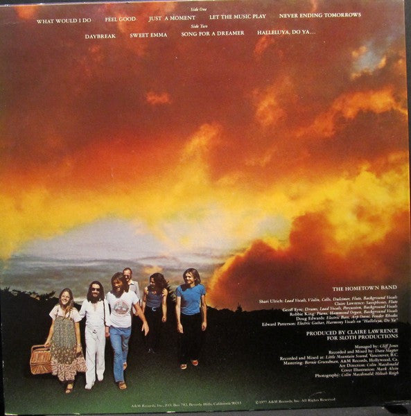Hometown Band : The Hometown Band (LP, Album)