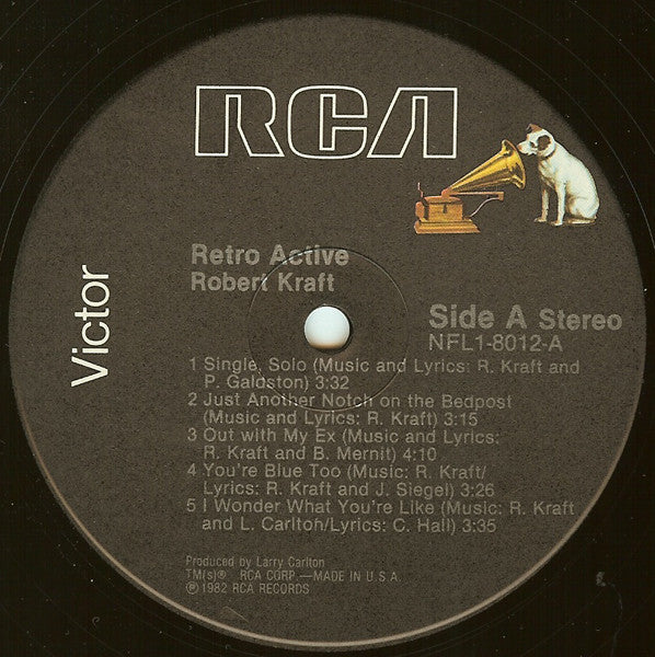 Robert Kraft : Retro Active (LP, Album)
