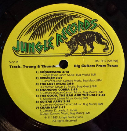 Big Guitars From Texas : Trash, Twang And Thunder (LP, Album)