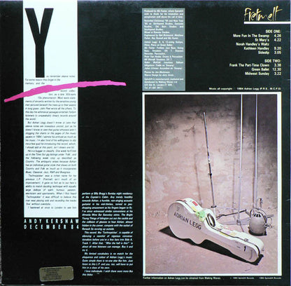 Adrian Legg : Fretmelt (LP, Album)