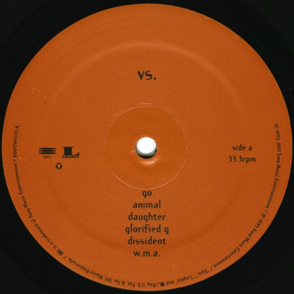 Pearl Jam : Vs. (LP, Album, RE, RM, 180)