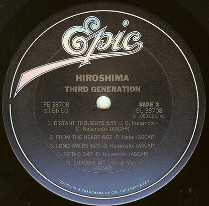 Hiroshima (3) : Third Generation (LP, Album)