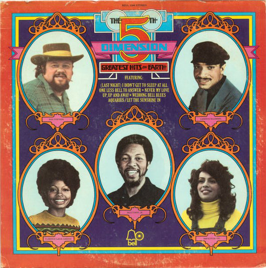 The Fifth Dimension : The Greatest Hits On Earth (LP, Comp, Ter)