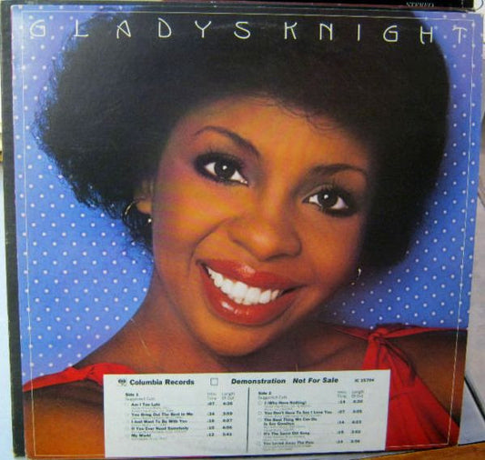 Gladys Knight : Gladys Knight (LP, Album, Promo)