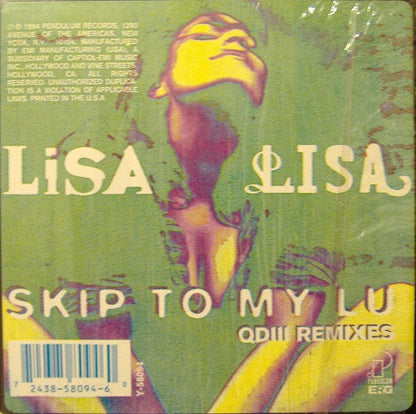 Lisa Lisa : Skip To My Lu (QDIII Remixes) (12")
