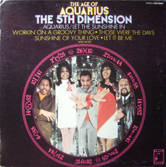 The Fifth Dimension : The Age Of Aquarius (LP, Album, Res)