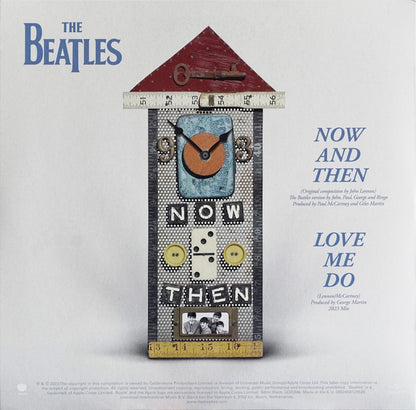 The Beatles : Now And Then / Love Me Do (12", Single, Red)