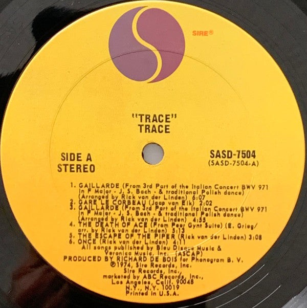 Trace (6) : Trace (LP, Album)