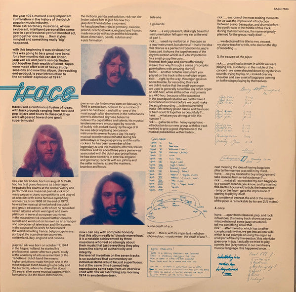 Trace (6) : Trace (LP, Album)