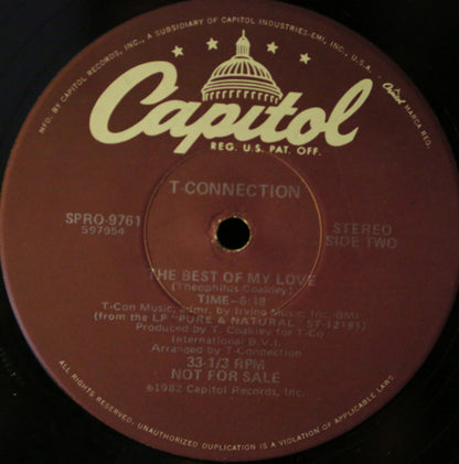 T-Connection : Party Night / The Best Of My Love (12", Promo)