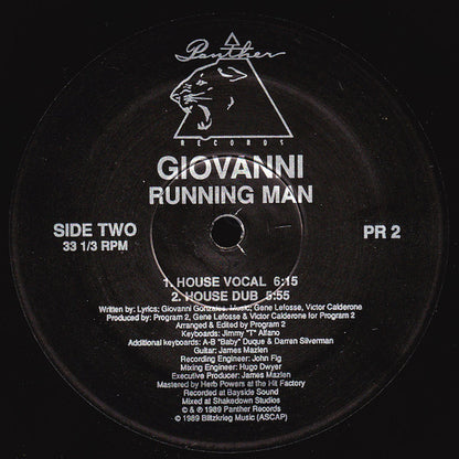 Giovanni : Running Man (12")