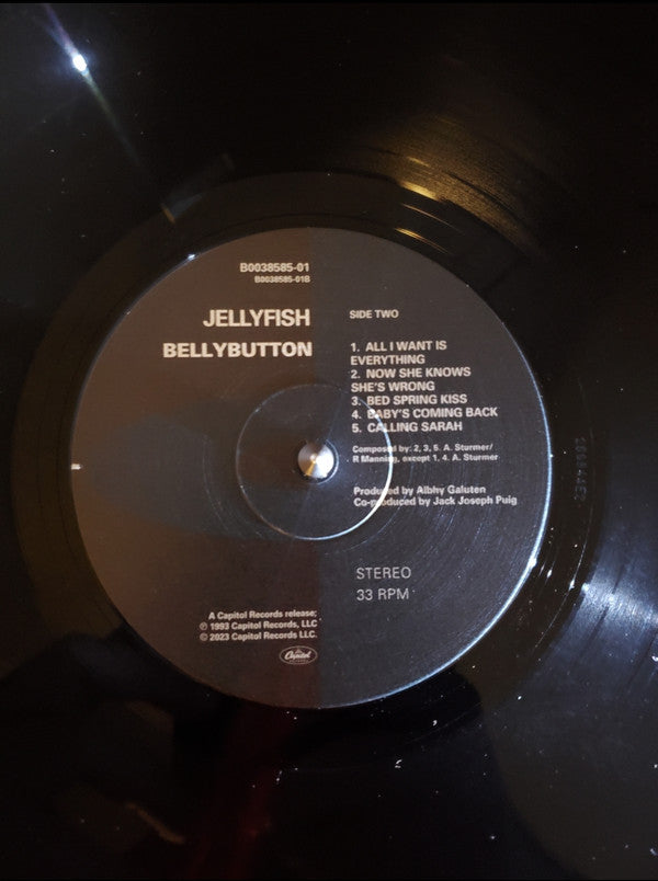 Jellyfish (2) : Bellybutton (LP, Album, Ltd, RE, 180)