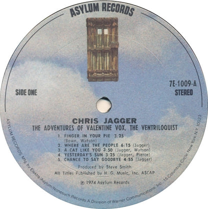 Chris Jagger : The Adventures Of Valentine Vox The Ventriloquist (LP, Album)