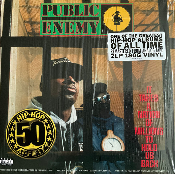 Public Enemy : It Takes A Nation Of Millions To Hold Us Back (2xLP, Album, RE, RM, 180)