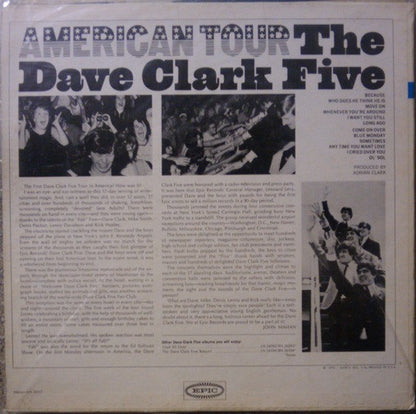 The Dave Clark Five : American Tour (LP, Album, Mono)