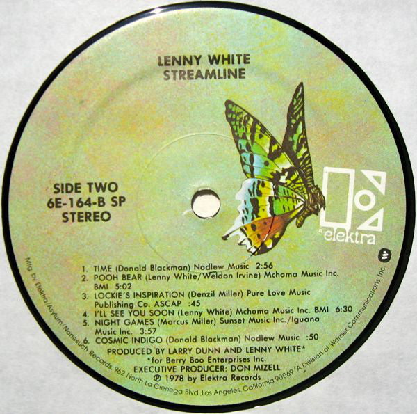 Lenny White : Streamline (LP, Album, Spe)