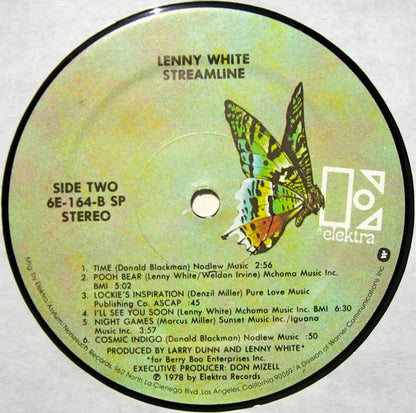 Lenny White : Streamline (LP, Album, Spe)