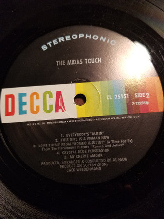 The Midas Touch : The Midas Touch (LP, Album)