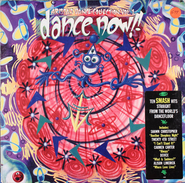 Various : Dance Now!! (Arista's Dance Collection Vol. 1) (LP, Comp)