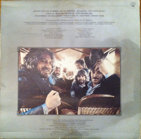 The Flying Burrito Bros : Airborne (LP, Album)