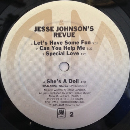 Jesse Johnson's Revue : Jesse Johnson's Revue (LP, Album, Mon)
