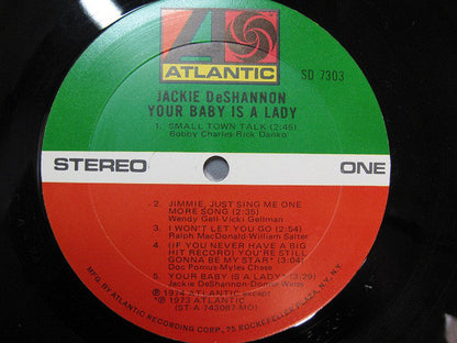 Jackie DeShannon : Your Baby Is A Lady (LP, Album, MO )