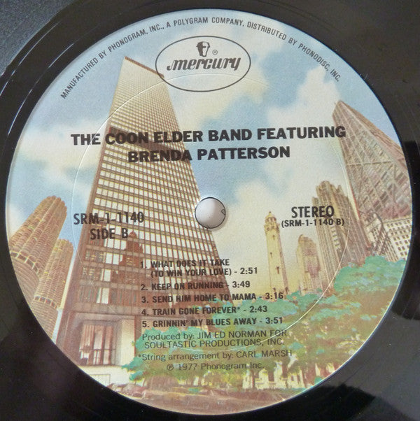 The Coon Elder Band Featuring Brenda Patterson : The Coon Elder Band Featuring Brenda Patterson (LP, Album)