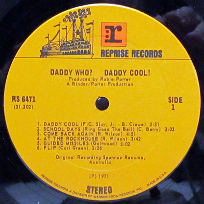 Daddy Cool (5) : Daddy Who? (LP, Album)