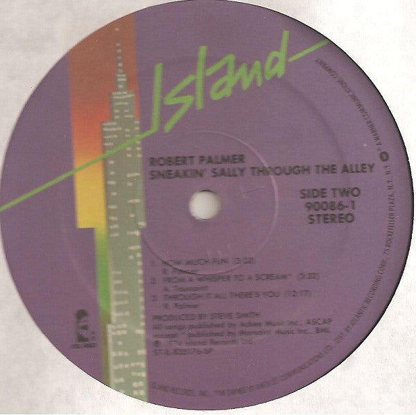 Robert Palmer : Sneakin' Sally Through The Alley (LP, Album, RE, Spe)