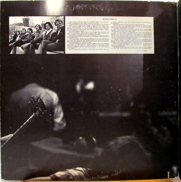 King Biscuit Boy With Crowbar (3) : Official Music (LP, Album, Mon)